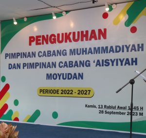 Pengukuhan PCM PCA Moyudan